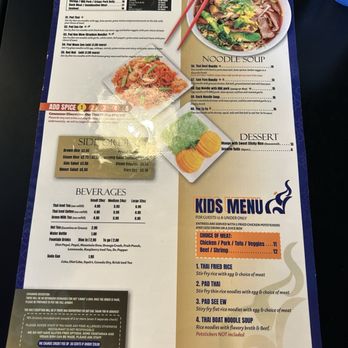 Surin Thai - Menu - Thai Near Me - Banning, California