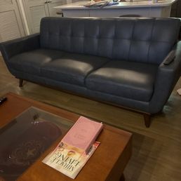 Med century modern couch.