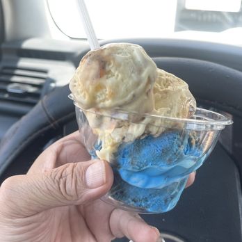 Handel's Homemade Ice Cream - Monkey business and blue monster - Ice Cream & Frozen Yogurt Near Me - Visalia, California Handel's Homemade Ice Cream - Monkey business and blue monster - Ice Cream & Frozen Yogurt Near Me - Visalia, California