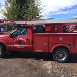Black Mountain Drilling - One of their many vehicles.