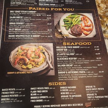 Saltgrass Steak House - Yummy seafood portion of the menu - Steakhouses Near Me - Arlington, Texas Saltgrass Steak House - Yummy seafood portion of the menu - Steakhouses Near Me - Arlington, Texas