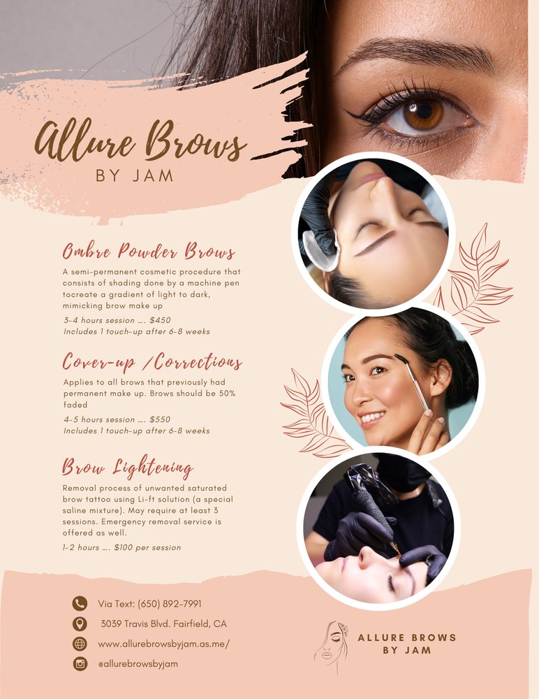Allure Brows by Jam Logo