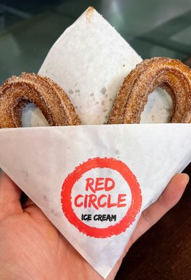 Red Circle Ice Cream & Churros by null