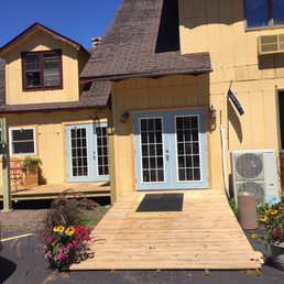 New ramp-wheelchair accessible