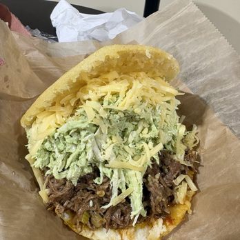 Carupano Kitchen - Arepa with chicken & beef! - Venezuelan Near Me - St. Petersburg, Florida Carupano Kitchen - Arepa with chicken & beef! - Venezuelan Near Me - St. Petersburg, Florida