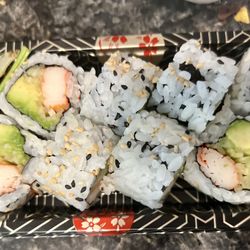 Hokkaido Ramen House - Mckinney - California roll. Wish I knew it was sticks, I would have not ordered.