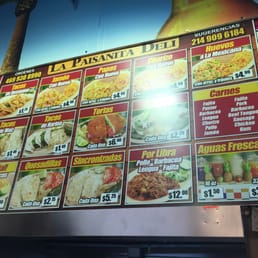 The menu!! The menu!!