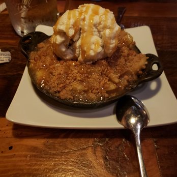 Broken Bit Steakhouse - Apple/ice cream dessert!!! Forgot the name lol - Steakhouses Near Me - Quartz Hill, California