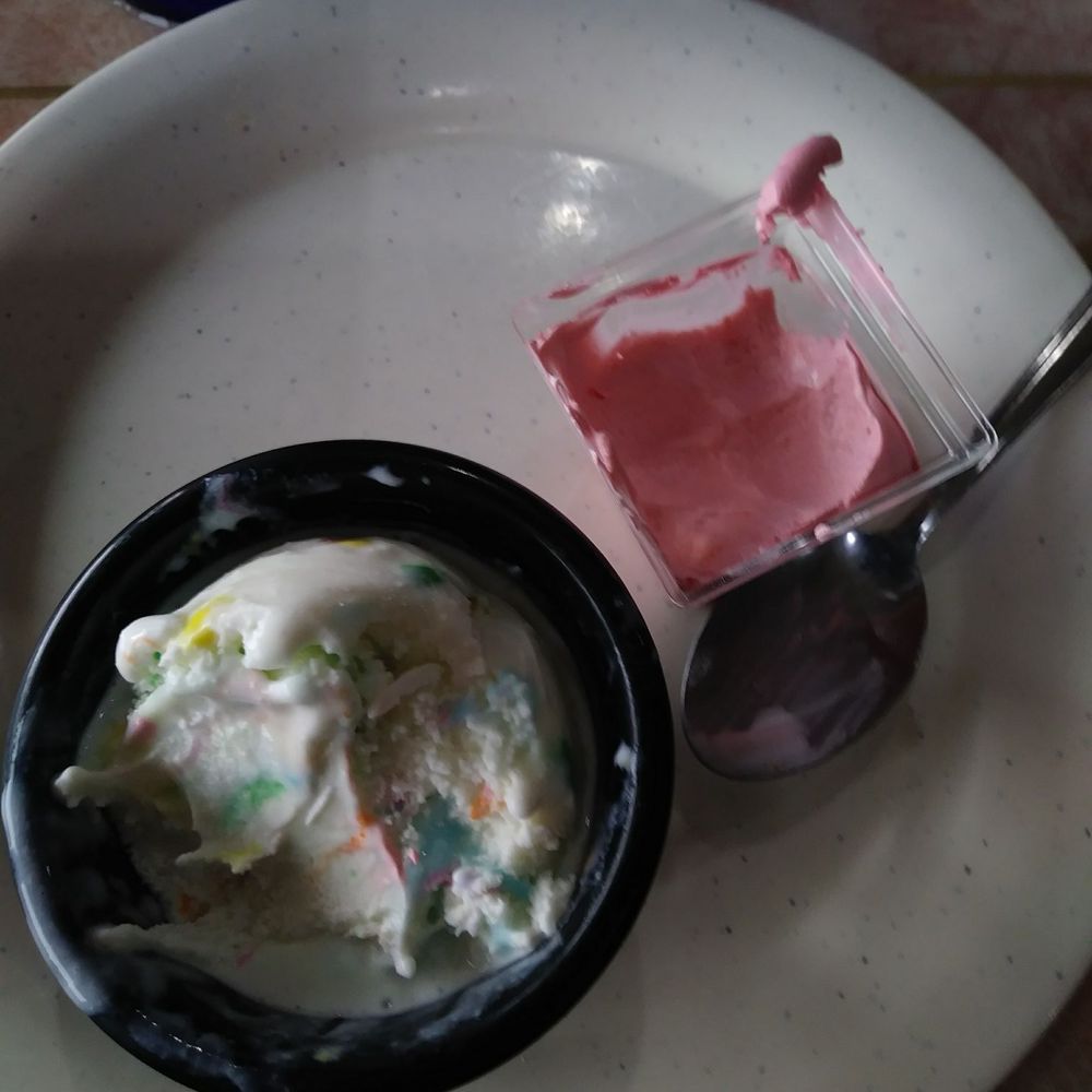 Asian Buffet - Cherry mousse and birthday cake ice cream. - Chinese Near Me - New Albany, Indiana Asian Buffet - Cherry mousse and birthday cake ice cream. - Chinese Near Me - New Albany, Indiana