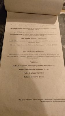 Menu photo 3 Mezquite Oaxaca, OAX Menu photo 3 Mezquite Oaxaca, OAX
