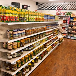 We have a wide variety of pickles, tomatoes, marinated vegetables, compote and juices and iced teas