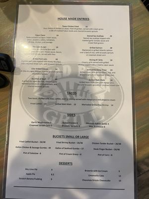 Menu photo 2 Dead Fish Grill Belton, TX