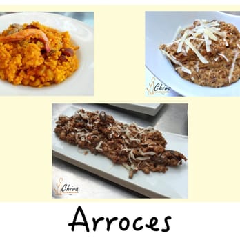 Chiva - Arroces Chiva Tapas Sevilla La paella, Arroz meloso y Arroz caldoso de marisco. - Tapas Bars Near Me - Seville, SE