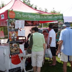 Saigon Soul Food - SSF booth at the Gravenhurst Market -- the real reason we go to the market!