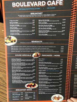 Menu photo 3 Boulevard Cafe & Grill Petaluma, CA Menu photo 3 Boulevard Cafe & Grill Petaluma, CA