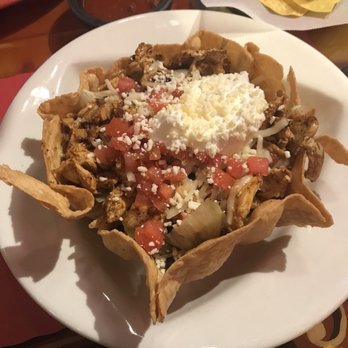 Chulas Mexican Grill - Taco salad with grilled chicken - Mexican Near Me - Spring Hill, Florida Chulas Mexican Grill - Taco salad with grilled chicken - Mexican Near Me - Spring Hill, Florida
