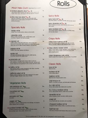 Menu photo 5 Bistro Sakana Vancouver, BC