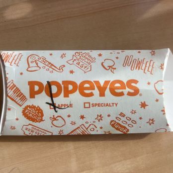 Popeyes Louisiana Kitchen - apple pie - Fast Food Near Me - Alhambra, California Popeyes Louisiana Kitchen - apple pie - Fast Food Near Me - Alhambra, California