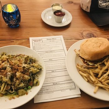 Frankies - Pesto Pasta and fried chicken sandwich - Comfort Food Near Me - Sisters, Oregon Frankies - Pesto Pasta and fried chicken sandwich - Comfort Food Near Me - Sisters, Oregon