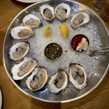 Celeste - Jamestown oysters (always tasty) - Desserts Near Me - Narragansett, Rhode Island
