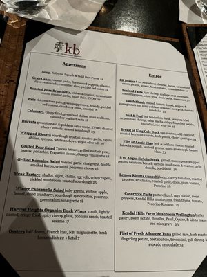 Menu photo 1 KB Whitby, ON