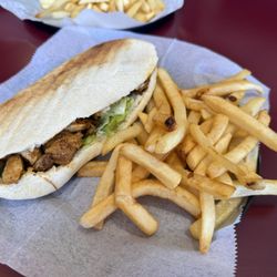 Sultan Lebanese Cuisine & Bakery - Chicken Shawarma Pita meal
