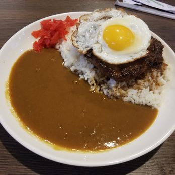 Hana Ichimonme - Hamburger Curry Rice ($17.95) with Sunny Side Egg ($2.50 extra). It was extremely delicious, and I would definitely order it again. - Ramen Near Me - Los Angeles, California