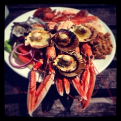 Skipness Seafood Cabin - Seafood platter