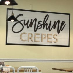 Sunshine Crepes - Sunshine crepes.