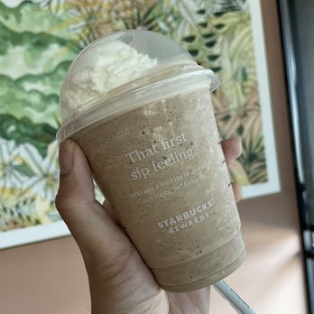 Starbucks - Tall Mocha Frappe (TikTok: @justandyvu) - Coffee & Tea Near Me - Garden Grove, California