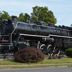 Greenville Railroad Museum Park - Baldwin 1935, only remainder, 0-10-2, largest steam switch engine