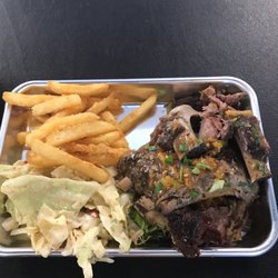 The Chef's Grille - The ribs are awesome! Great fries and coleslaw too!