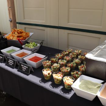 Salud Catering - Ceviche, chips and guac, dips, and chicken taquitos (covered). - Caterers Near Me - National City, California Salud Catering - Ceviche, chips and guac, dips, and chicken taquitos (covered). - Caterers Near Me - National City, California