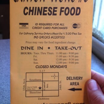 Canton Wong #8 - Chinese Near Me - Phoenix, Arizona Canton Wong #8 - Chinese Near Me - Phoenix, Arizona
