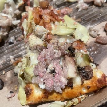 Mountain Mike's Pizza - Raw ground meat - Pizza Near Me - Modesto, California Mountain Mike's Pizza - Raw ground meat - Pizza Near Me - Modesto, California