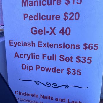 Cinderela Nails and Lashes - Service prices - Eyelash Service Near Me - Garden Grove, California Cinderela Nails and Lashes - Service prices - Eyelash Service Near Me - Garden Grove, California