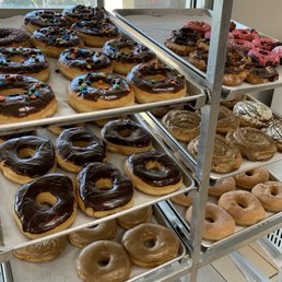 a variety of doughnuts a variety of doughnuts