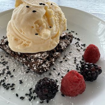 Bamboo Sushi - Black Sesame Brownie - Sushi Bars Near Me - San Ramon, California