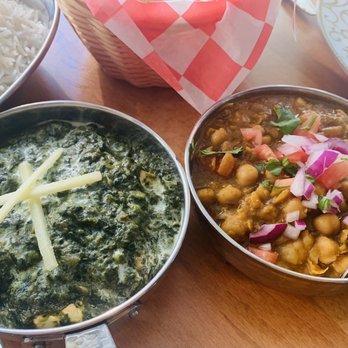Harbor Tandoor - SAAG PANEER, CHANA MASALA - Indian Near Me - Baltimore, Maryland