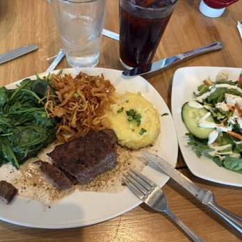 Silver Diner - Creekstone Farms Hanger Steak - New American Near Me - National Harbor, Maryland Silver Diner - Creekstone Farms Hanger Steak - New American Near Me - National Harbor, Maryland