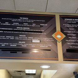 Zen Bento - Menu