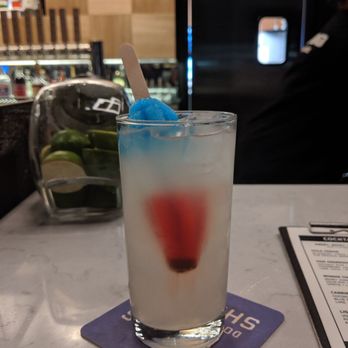 16-Bit Bar+Arcade - My 1st drink it had a popsicle in it. Yum! - Bars Near Me - Indianapolis, Indiana