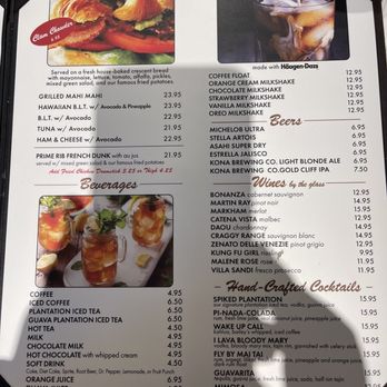 Liliha Bakery - Sandwich and beverage menu at Liliha Bakery at the International Market Place in Waikiki, Honolulu, Hawaii. - Bakeries Near Me - Honolulu, Hawaii Liliha Bakery - Sandwich and beverage menu at Liliha Bakery at the International Market Place in Waikiki, Honolulu, Hawaii. - Bakeries Near Me - Honolulu, Hawaii