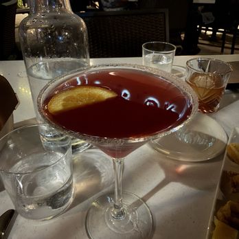 Burtons Grill & Bar - Cranberry martini - New American Near Me - South Windsor, Connecticut