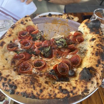 Savta - Pepperoni pizza - French Near Me - Los Angeles, California Savta - Pepperoni pizza - French Near Me - Los Angeles, California