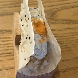 Blue crab hand roll Blue crab hand roll