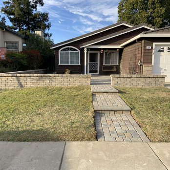 Envision Interlocking Pavers - Thank you Anthony for the outstanding work you and your crew did in creating my new front courtyard. - Artificial Turf Near Me