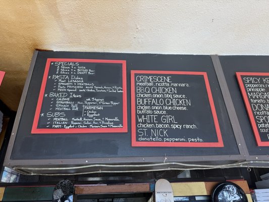 Menu photo 2 Pizzeria Luigi San Diego, CA