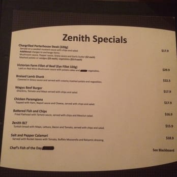 Zenith Bar & Restaurant - Menu p1 - Bars Near Me - St Kilda, VIC Zenith Bar & Restaurant - Menu p1 - Bars Near Me - St Kilda, VIC