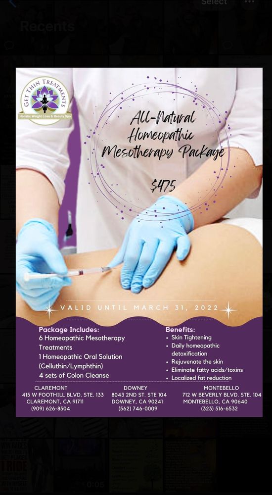 GET THIN TREATMENTS CLAREMONT Updated September 2024 124 Photos
